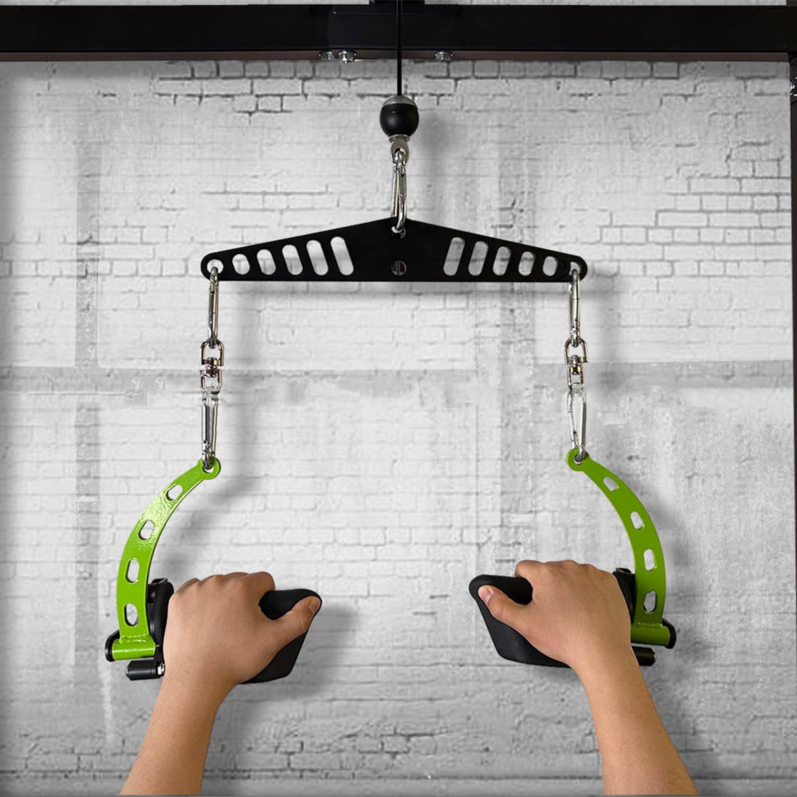 Pulley Home Gym - Cable Machine Attachment Pulley System Adaptor
