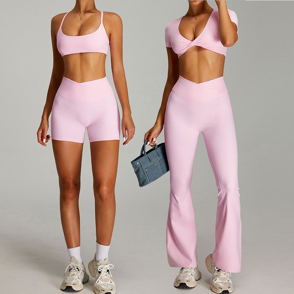Home Gym Leg Press - 2 Pieces Sportswear Women Yoga Set