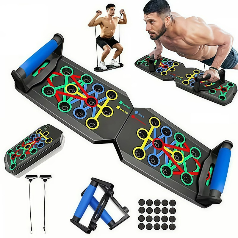 Home Gym Technogym - Foldable Push Up Board with Resistance