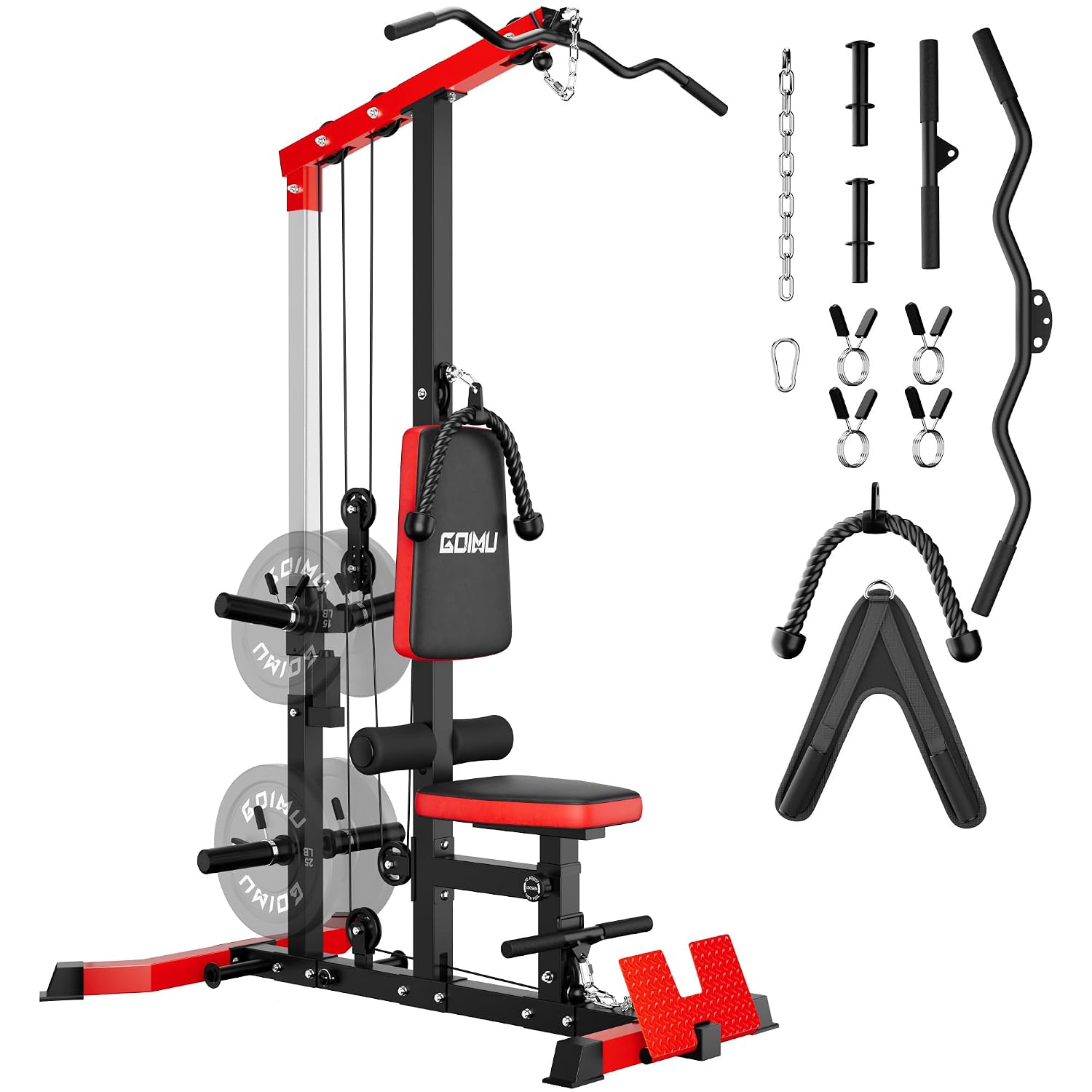 LAT Pulldown & Row Cable Machi - огляд і ціна Pulley Home Gym