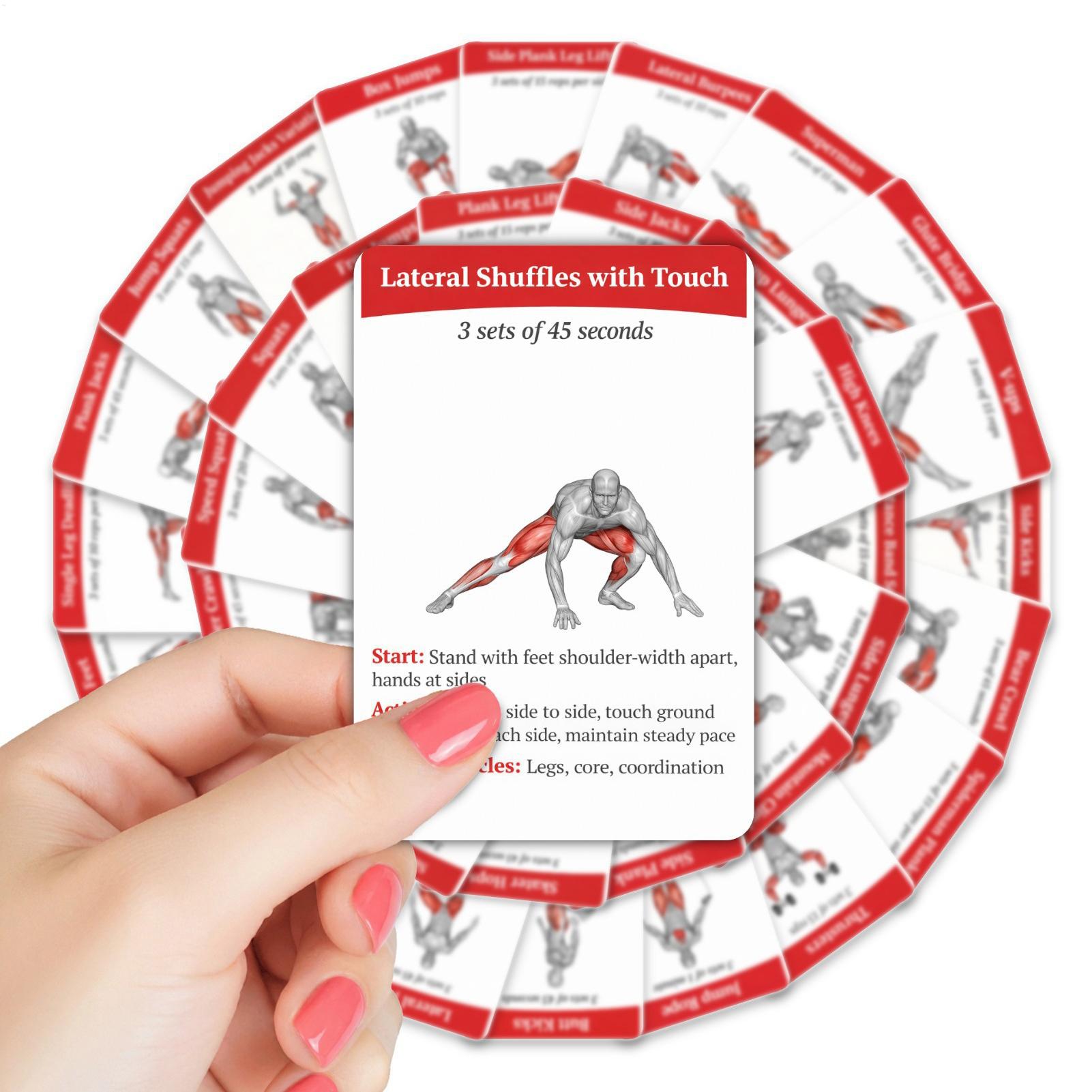 Workout Cards Exercise Deck 36 - огляд і ціна Home Gym Guide