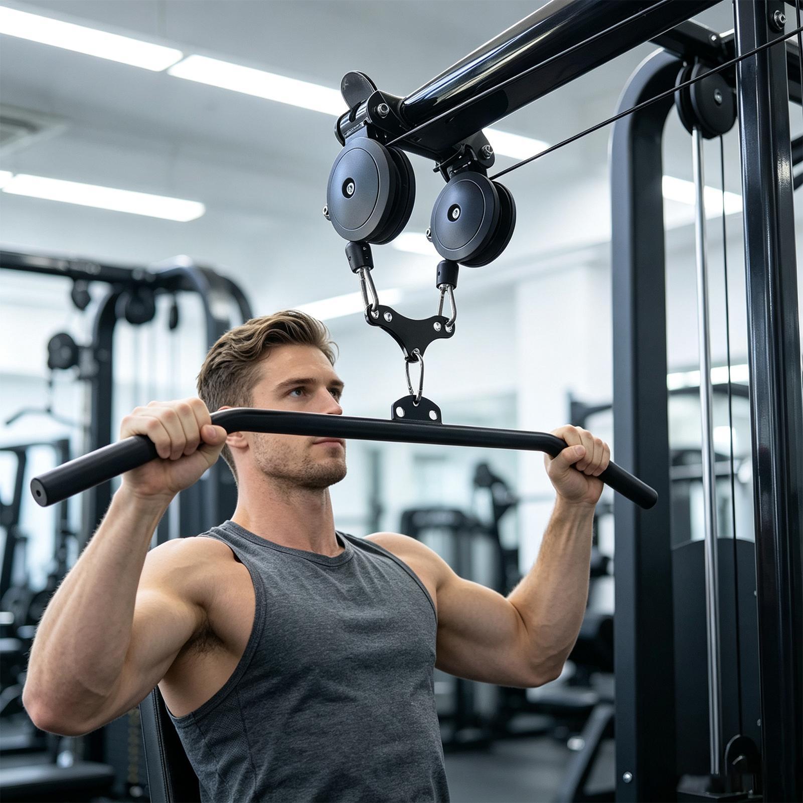 High-position pull-down bar ad - огляд і ціна Pulley Home Gym