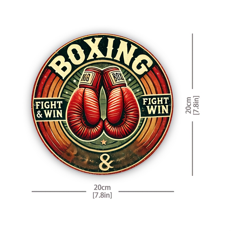 Room Decor 1pc Retro Boxing Gy - огляд і ціна Home Gym Setup
