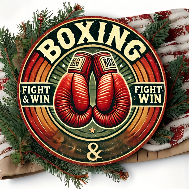 Room Decor 1pc Retro Boxing Gy - огляд і ціна Home Gym Setup