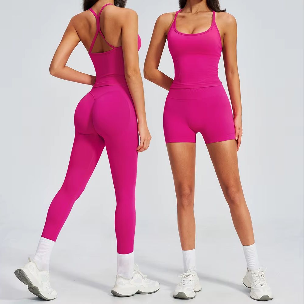 2 Pieces Seamless Yoga Set Wom - огляд і ціна Home Gym Leg Press