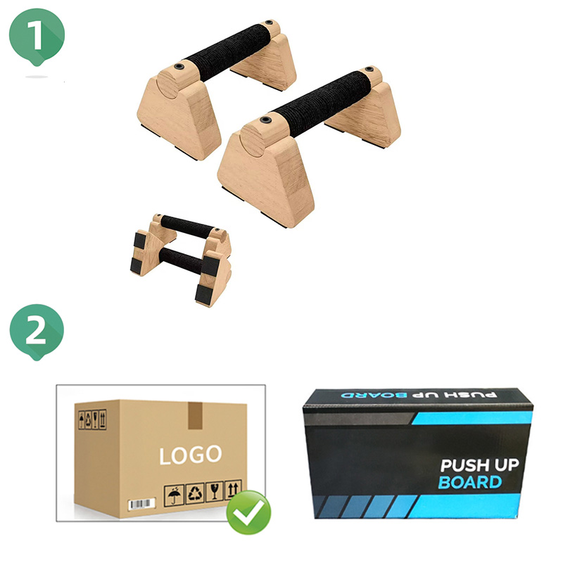 Wooden Push up Stand Russian P - огляд і ціна Push Up Stand Bar