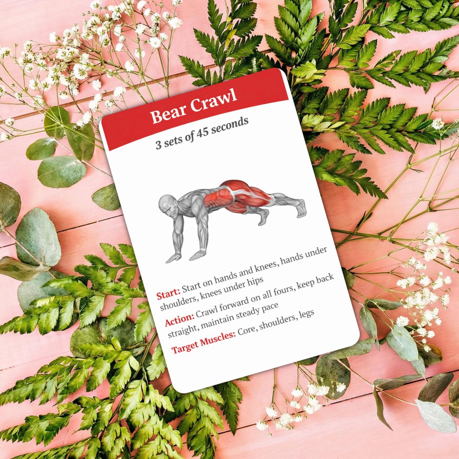 Workout Cards Deck 36 Pieces H - огляд і ціна Home Gym Guide