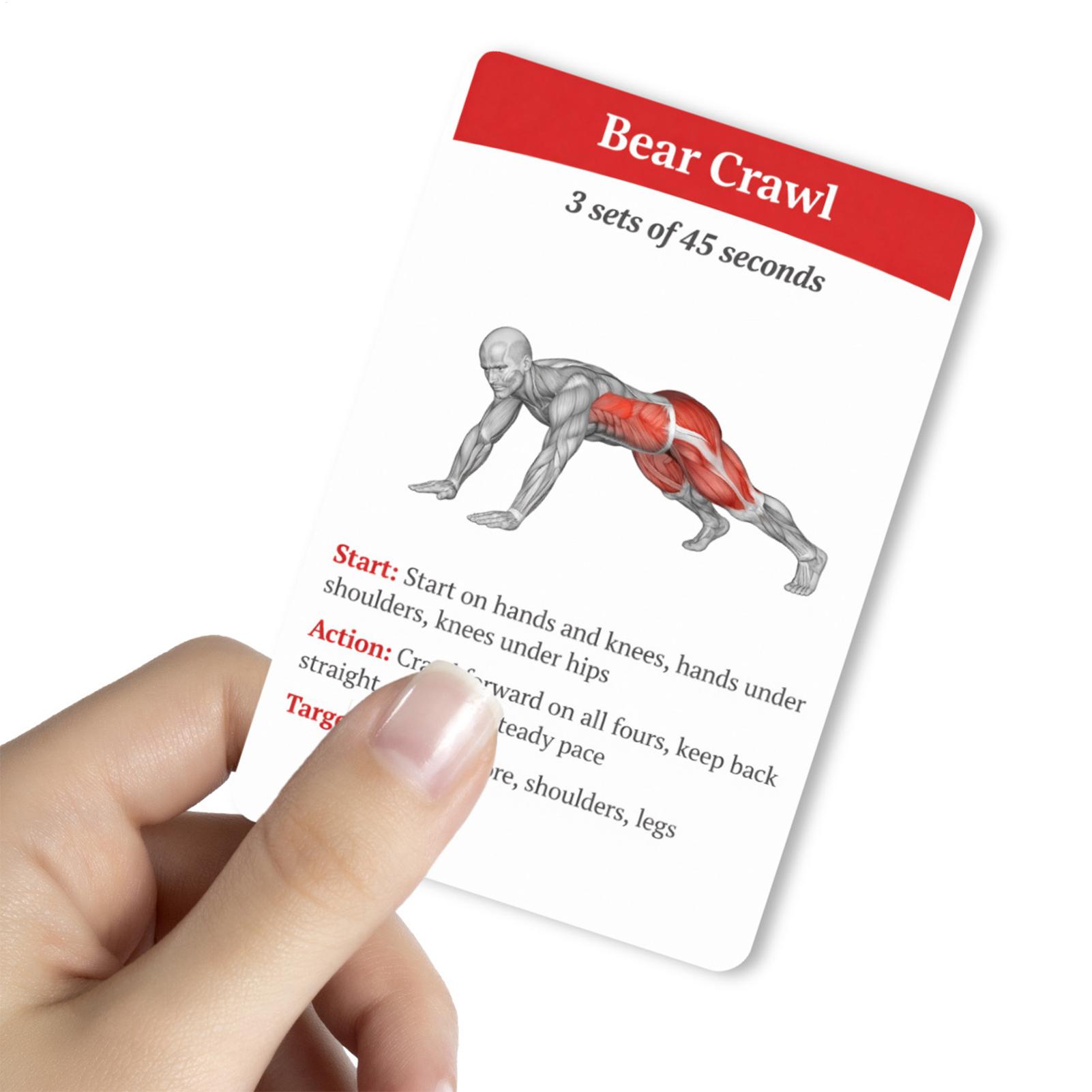 Workout Cards Deck 36 Pieces H - огляд і ціна Home Gym Guide