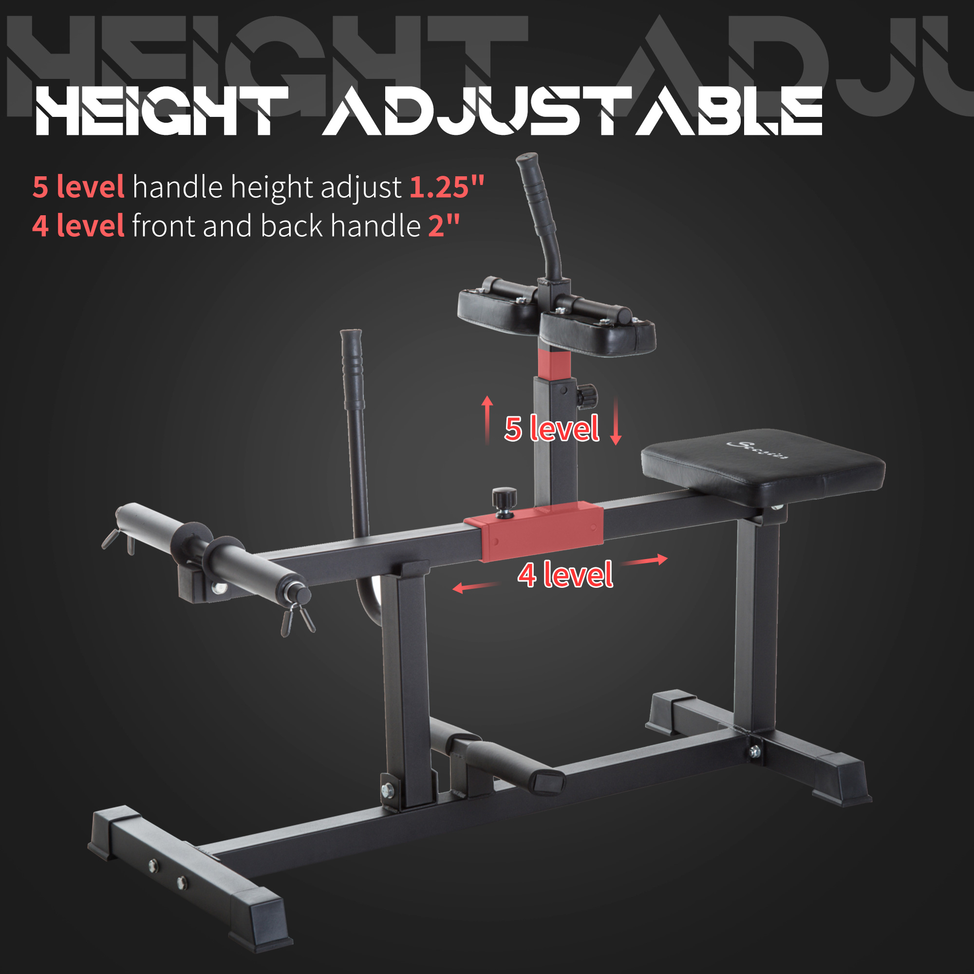 Steel Seated Calf Raise Machin - огляд і ціна Home Gym Leg Press