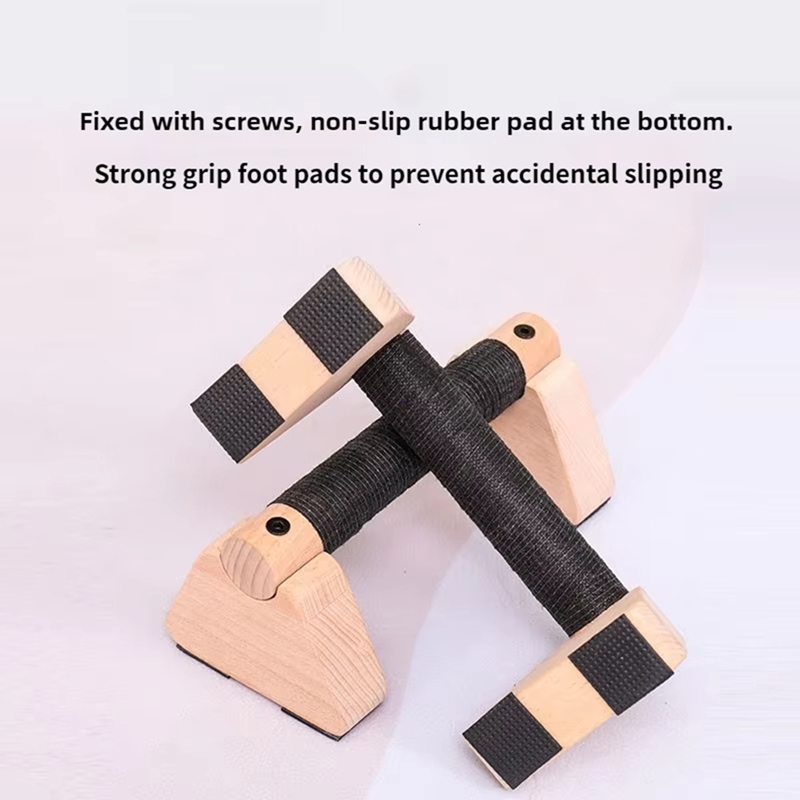 1 Pair Wooden Push Up Bar, for - огляд і ціна Push Up Stand Bar